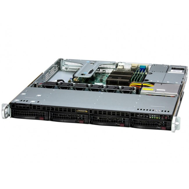 Supermicro SuperServer SYS-511R-M Intel C266 LGA 1700 Rack (1U) Black