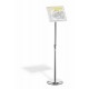 Durable 479823 sign holder/information stand A4 Aluminium, Plastic, Steel Silver