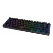 Deltaco Gaming GAM-100-DE keyboard USB + RF Wireless + Bluetooth QWERTZ German Black