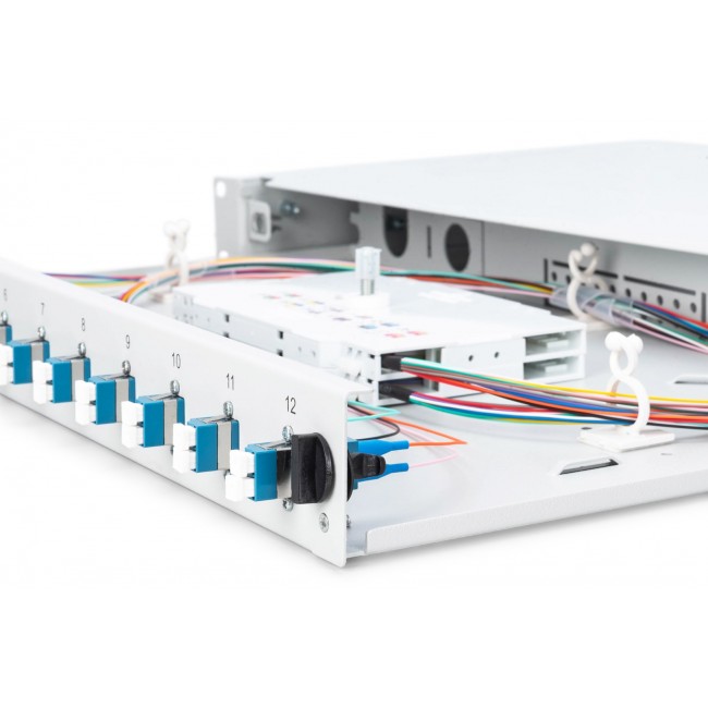 Digitus Fiber Optic Splice Box, Equipped, LC, OS2