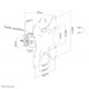 Neomounts FL40-430BL12 TV pole mount 23-42