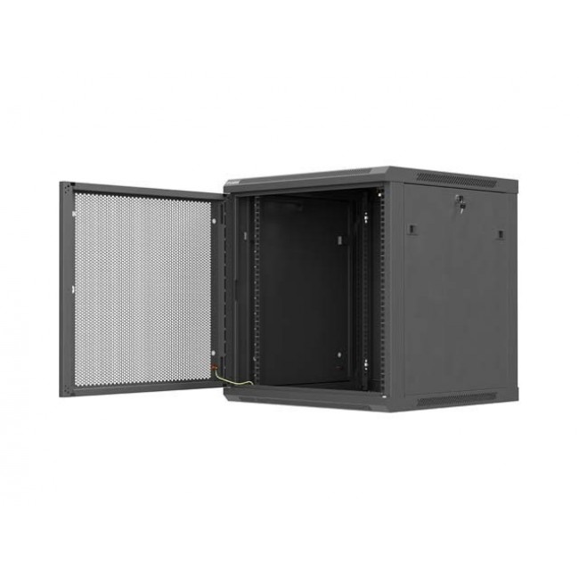 Lanberg WF01-6612-23B rack cabinet 12U Wall mounted rack Black Lanberg WF01-6612-23B rack cabinet 12U Wall mounted rack Black