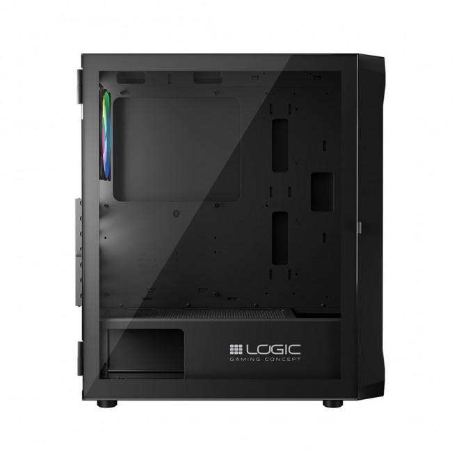 Logic PORTOS ARGB MINIDI USB 3.0 Case Black