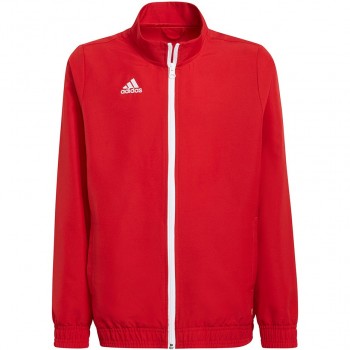 Sweatshirt for kids adidas Entrada 22 Presentation Jacket red H57540 164cm