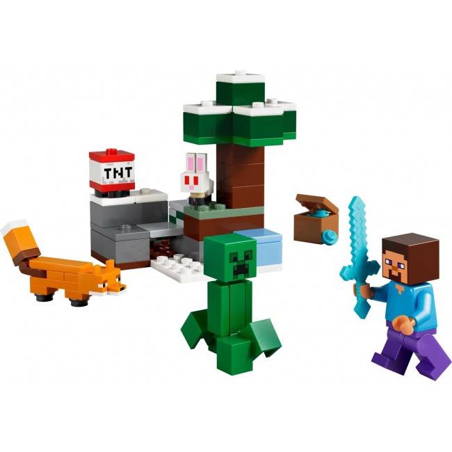 LEGO MINECRAFT 21583 Steve's Taiga Adventure