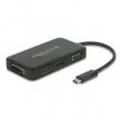 DeLOCK 63929 laptop dock/port replicator USB 2.0 Type-C Black
