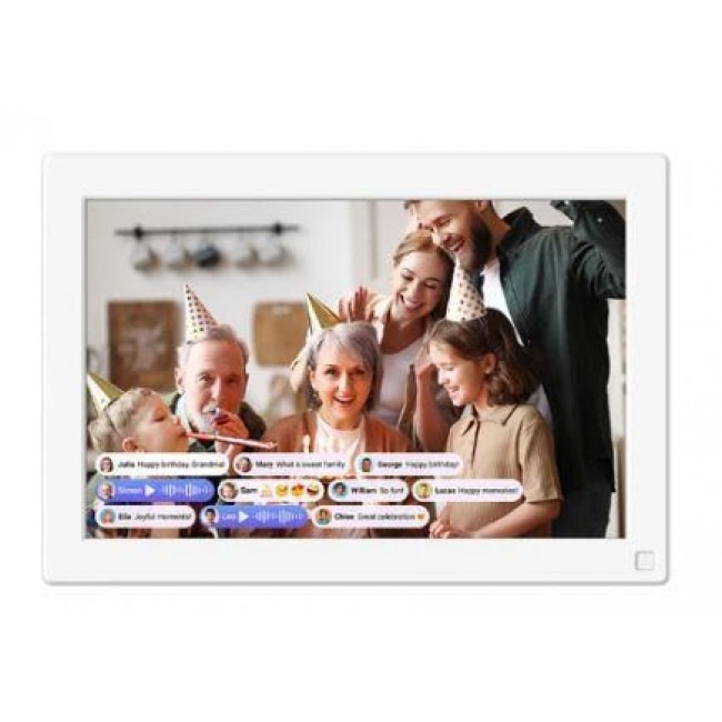 myFirst Live digital photo frame White 25.6 cm (10.1
