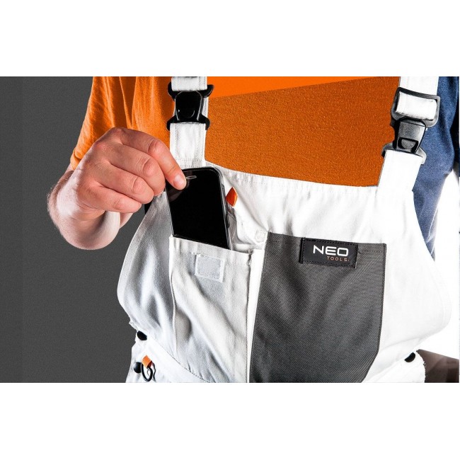 NEO TOOLS HD work bib trousers, size L/52 NEO TOOLS HD work bib trousers, size L/52