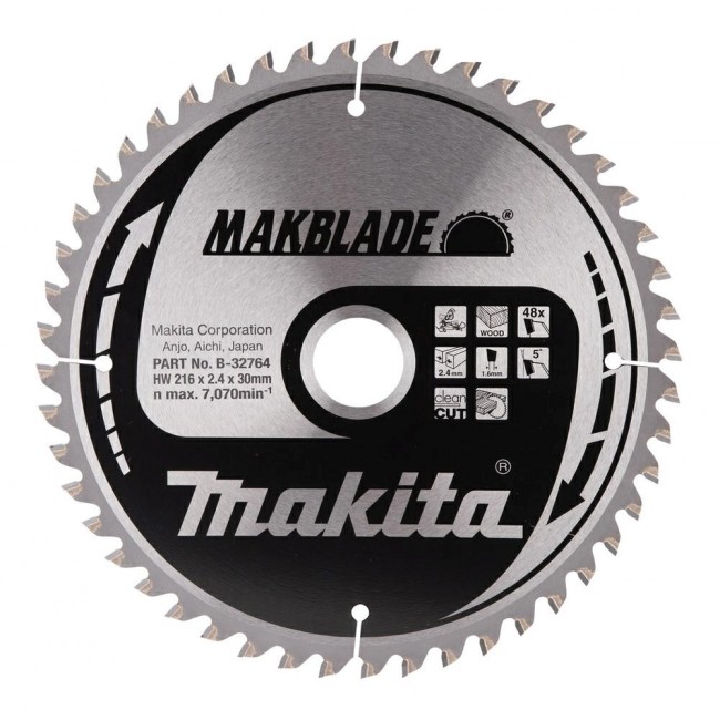 Makita MakBlade circular saw blade 21.6 cm 1 pc(s)
