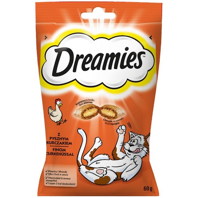 Dreamies 4008429037894 dog / cat treat Snacks Chicken 60 g