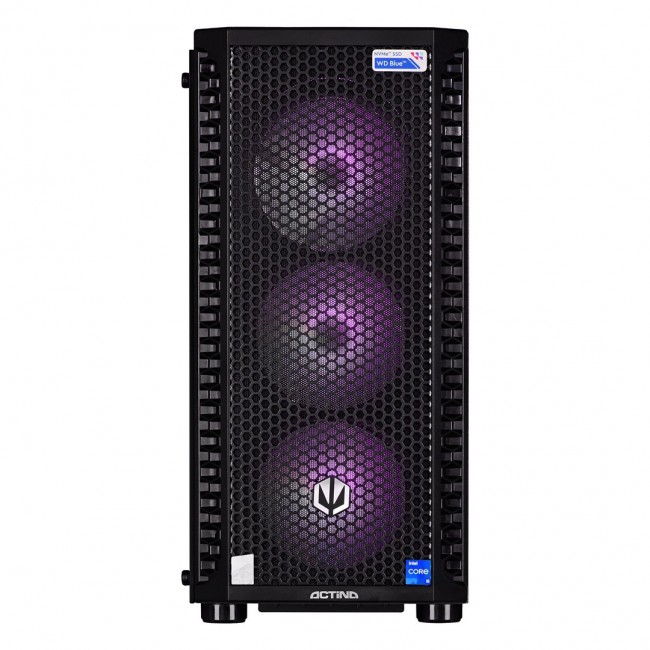 Actina 5901443329244 PC AMD Ryzen 5 5500 16 GB DDR4-SDRAM 1 TB SSD NVIDIA GeForce RTX 3060 Midi Tower Black Actina 5901443329244 PC AMD Ryzen 5 5500 16 GB DDR4-SDRAM 1 TB SSD NVIDIA GeForce RTX 3060 Midi Tower Black