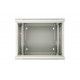 Extralink Rackmount cabinet 9U 600x600 AZH Gray wall mounted, swing type Extralink Rackmount cabinet 9U 600x600 AZH Gray wall mounted, swing type