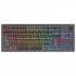 Montech MKey TKL keyboard Gaming USB Burgundy, Dark Grey