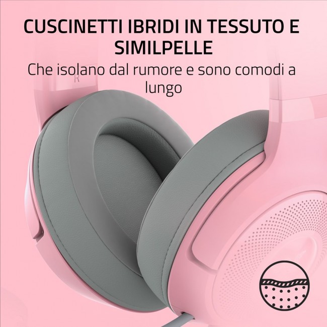 Razer RZ04-04730200-R3M1 headphones/headset Wired Head-band Calls/Music Rose Razer RZ04-04730200-R3M1 headphones/headset Wired Head-band Calls/Music Rose