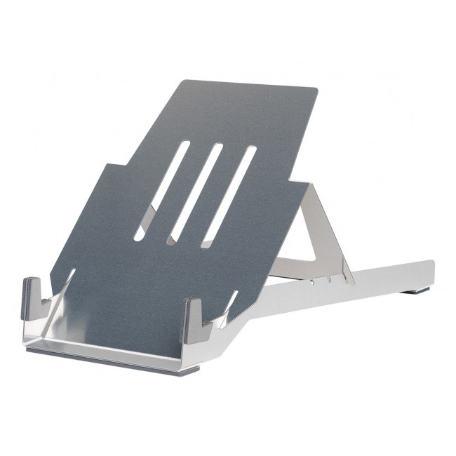 R-Go Tools Laptop holder R-Go Riser Basic, foldable and adjustable laptop riser, aluminum, silver R-Go Tools Laptop holder R-Go Riser Basic, foldable and adjustable laptop riser, aluminum, silver