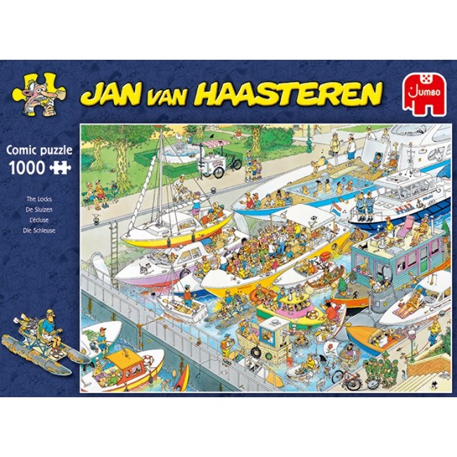 Jan van Haasteren The Locks 1000 pcs Jigsaw puzzle 1000 pc(s) Comics