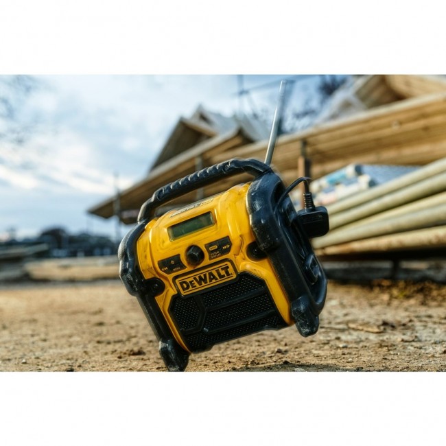 DeWALT DCR020-QW radio Portable Digital Black, Yellow DeWALT DCR020-QW radio Portable Digital Black, Yellow