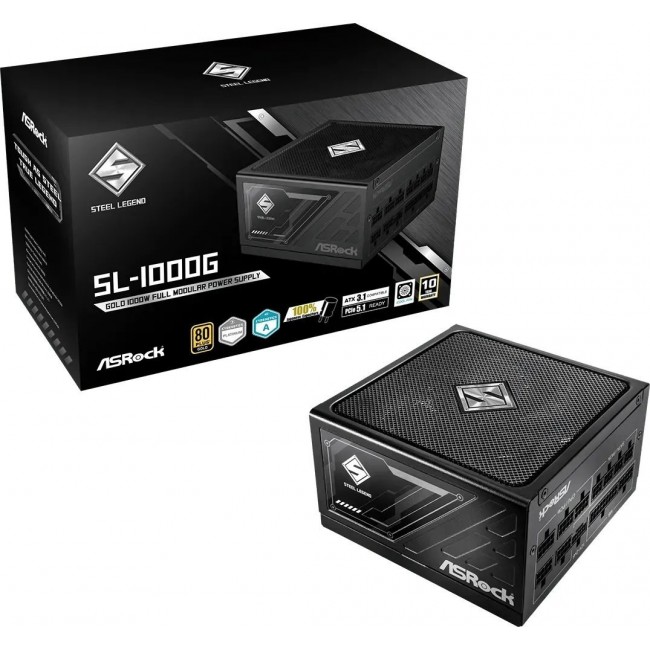 Power supply ASRock STEEL LEGEND 1000W 80 Plus Gold (90-UXS100-GFEAAA)