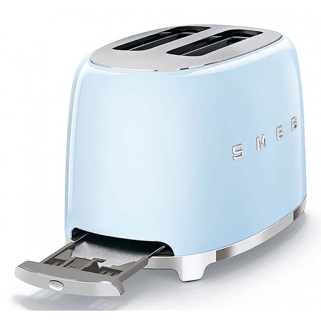 Smeg 50's Style Toaster TSF01PBEU Pastel Blue