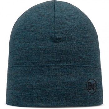 Buff Midweight Merino Wool Hat Hat Blue