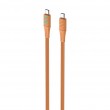 Havit CB6254 - USB Type C to USB Type C charging cable, 1 m (orange) Havit CB6254 - USB Type C to USB Type C charging cable, 1 m (orange)