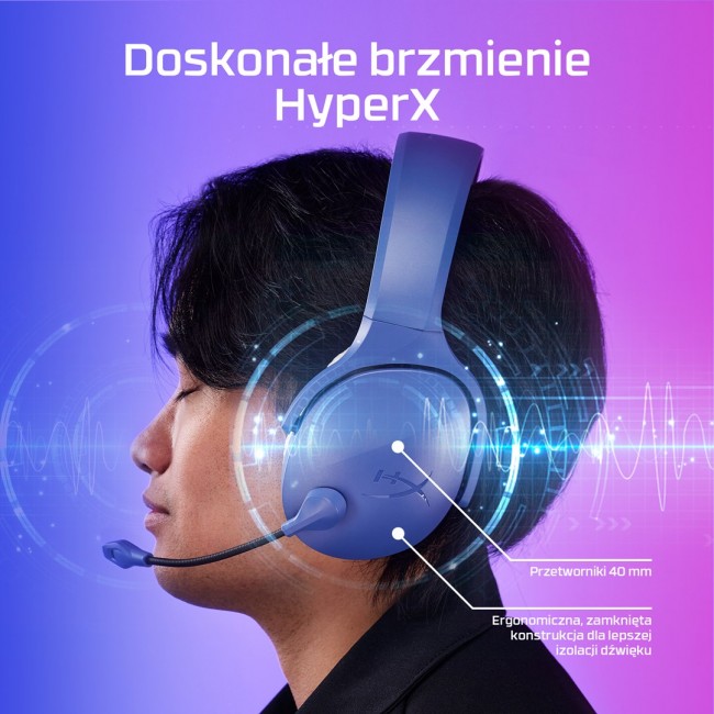 HyperX Cloud Jet - Wireless Gaming Headset (Black) HyperX Cloud Jet - Wireless Gaming Headset (Black)