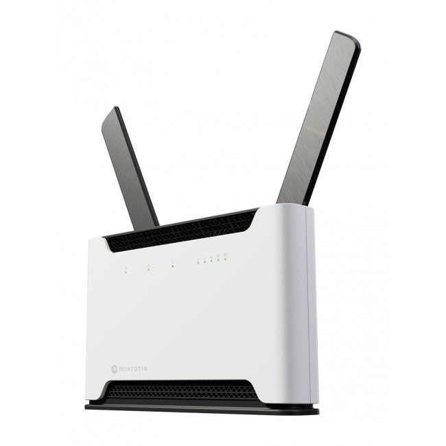 Mikrotik Chateau 5G R17 ax wireless router Gigabit Ethernet Dual-band (2.4 GHz / 5 GHz) Black, Grey