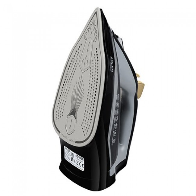 Steam Iron ADLER AD 5038 3000W Black Steam Iron ADLER AD 5038 3000W Black