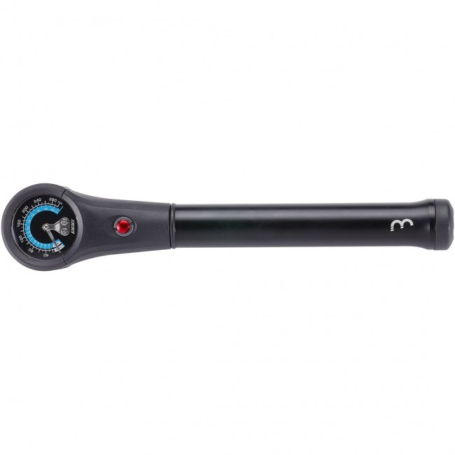 BBB Cycling DualPressure Black Hand air pump