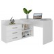 Topeshop DANY BIEL KPL computer desk White Topeshop DANY BIEL KPL computer desk White