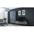 Cama TV stand VIGO 140 30/140/40 white/grey gloss Cama TV stand VIGO 140 30/140/40 white/grey gloss