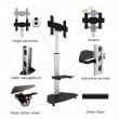 Techly Floor Stand with Shelf Trolley TV LCD/LED/Plasma 37-70