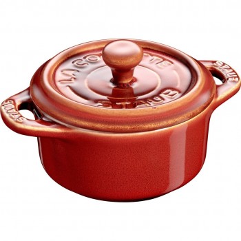 STAUB GIFT GIVING Mini cocotte round 200 ml, chestnut