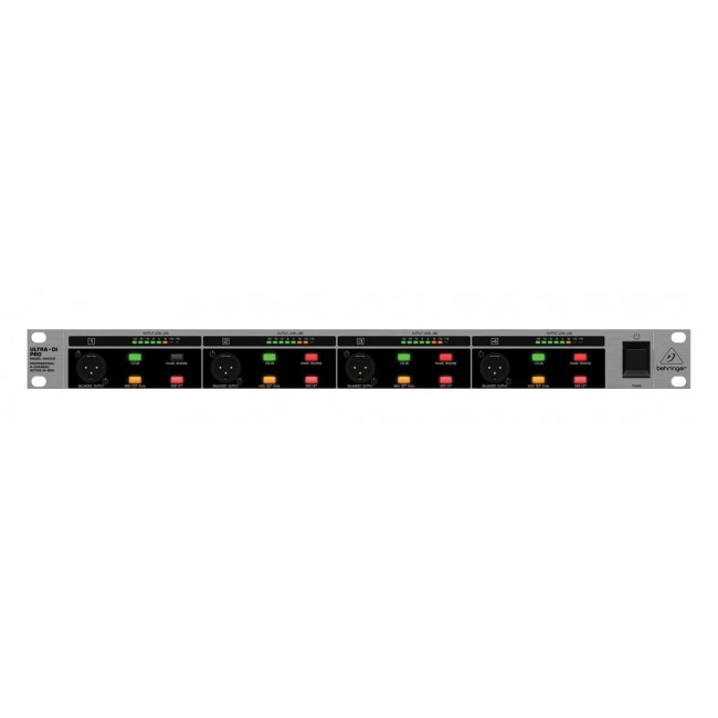 Behringer DI800 audio mixer 8 channels Black, Silver Behringer DI800 audio mixer 8 channels Black, Silver