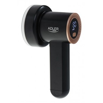 Adler AD 9619 fabric shaver Black, Gold Stainless steel