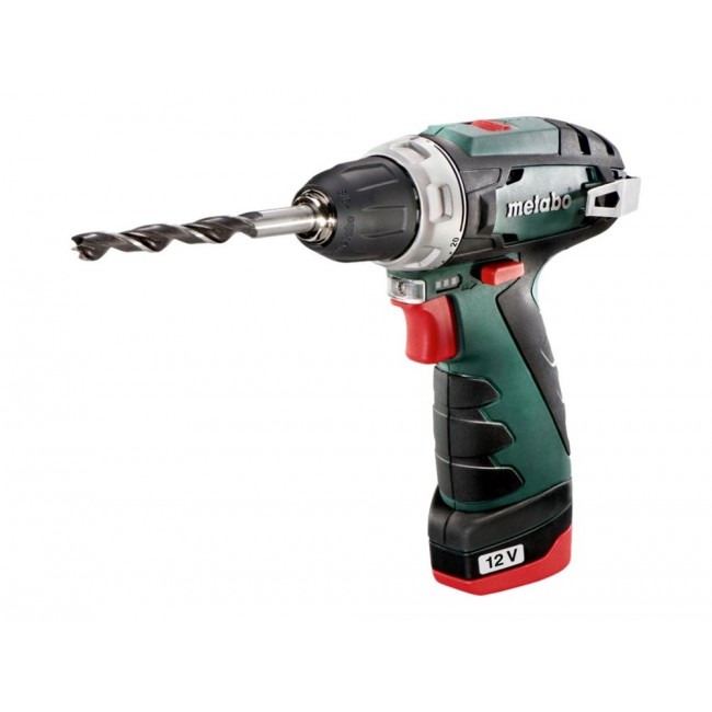 METABO. SCREWDRIVER BS BASIC 12V/2.0 2x2.0Ah METABO. SCREWDRIVER BS BASIC 12V/2.0 2x2.0Ah