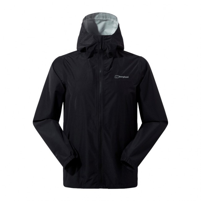 Berghaus Deluge Pro 3.0 - men's rain jacket, size L (black) Berghaus Deluge Pro 3.0 - men's rain jacket, size L (black)