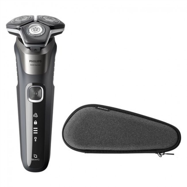 Philips SHAVER Series 5000 S5887/30 men's shaver Rotation shaver Trimmer Black, Grey