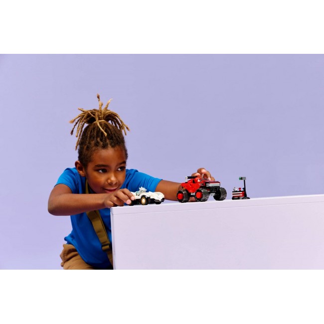 LEGO SONIC THE HEDGEHOG 77118 Silver's Car vs Knuckles' Monster Truck LEGO SONIC THE HEDGEHOG 77118 Silver's Car vs Knuckles' Monster Truck