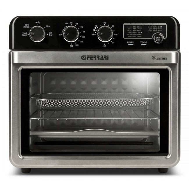 G3 Ferrari G10221 Hot air fryer single 32 l 2000 W Black, stainless steel G3 Ferrari G10221 Hot air fryer single 32 l 2000 W Black, stainless steel