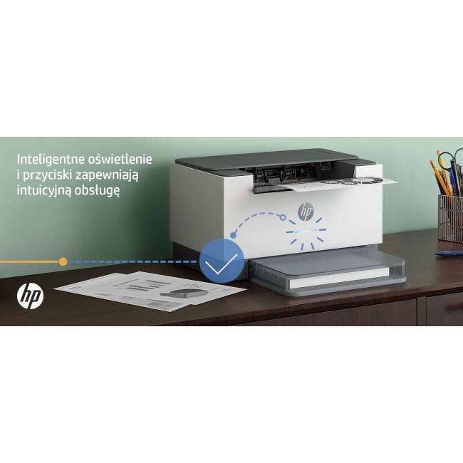 HP LaserJet M209dw Printer, Black and white, Printer for Home and home office, Print, Two-sided printing Compact Size Energy Efficient Dualband Wi-Fi