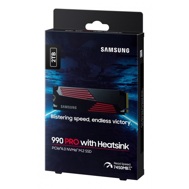 Samsung 990 PRO 2 TB M.2 PCI Express 4.0 NVMe V-NAND MLC Samsung 990 PRO 2 TB M.2 PCI Express 4.0 NVMe V-NAND MLC