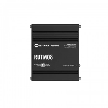Teltonika RUTM08 wired router Gigabit Ethernet Black