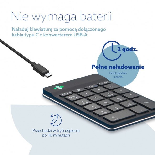 R-Go Numpad Break - keyboard - black