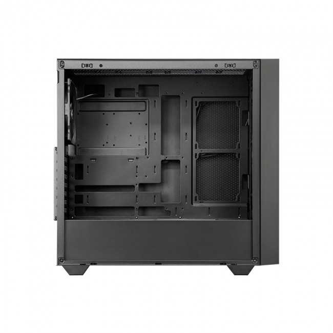 Chieftec Midi Tower GS-03B-BLK-OP, Schwarz Black