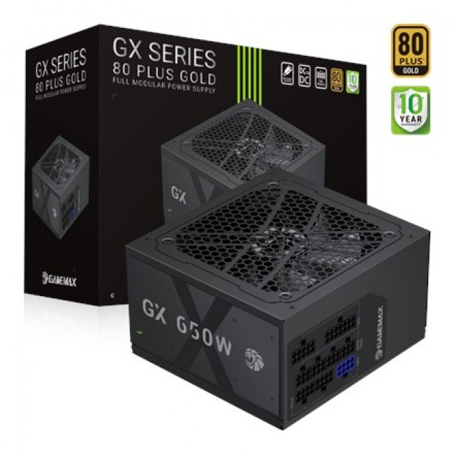 Gamemax PSU | GX 650GF | 650 W | Gold | Full Modular Gamemax PSU | GX 650GF | 650 W | Gold | Full Modular