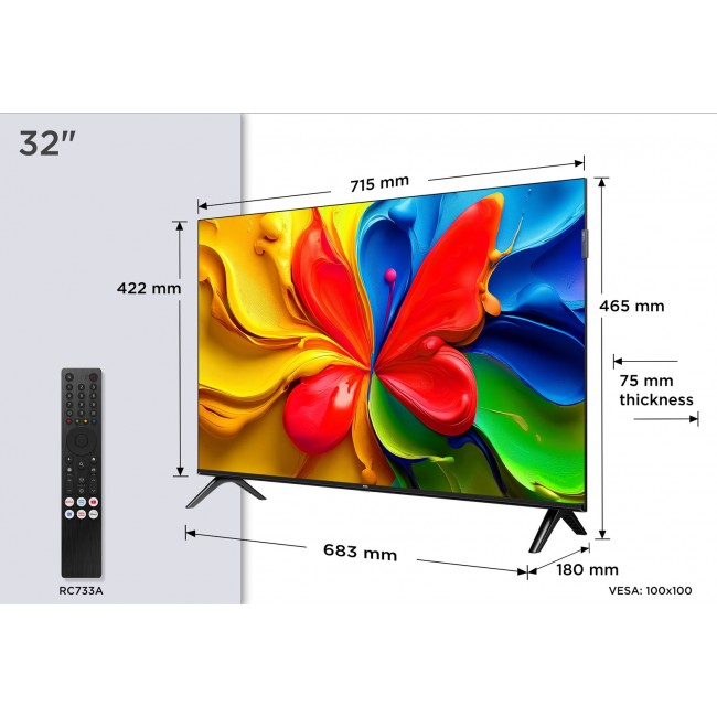 TCL 32V4C TV 81.3 cm (32