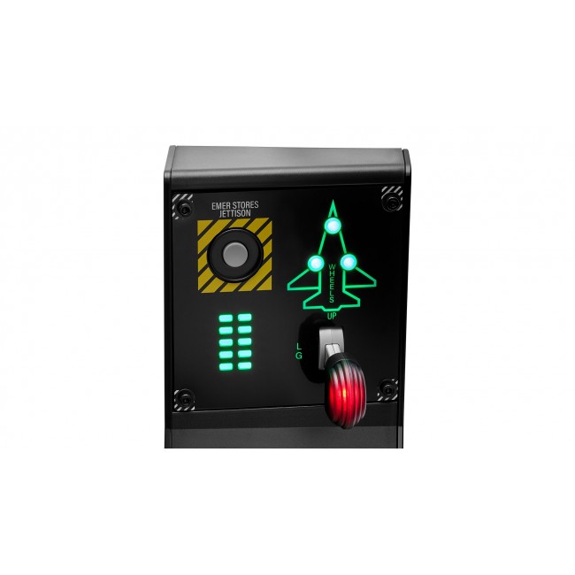 Thrustmaster Viper Panel Black USB Flight Sim Analogue / Digital PC