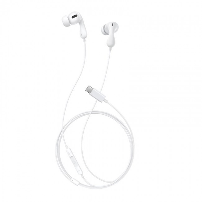 Baseus Encok CZ20 Headset Wired In-ear Calls/Music USB Type-C White Baseus Encok CZ20 Headset Wired In-ear Calls/Music USB Type-C White