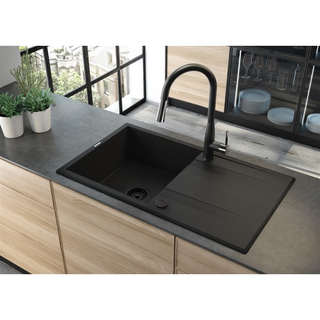1-bowl granite sink with drainer 1-bowl granite sink with drainer
